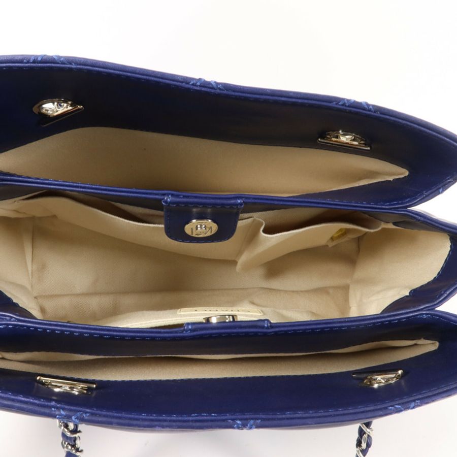 CHANEL 牛皮皮革Shoulder Bag鏈帶肩背袋-4