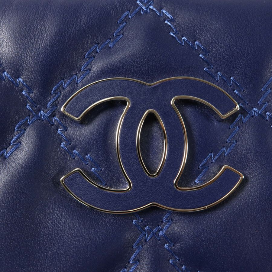 CHANEL 牛皮皮革Shoulder Bag鏈帶肩背袋-6