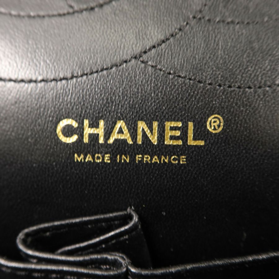 CHANEL 羊皮皮革2.55 XL鏈帶肩背袋-5