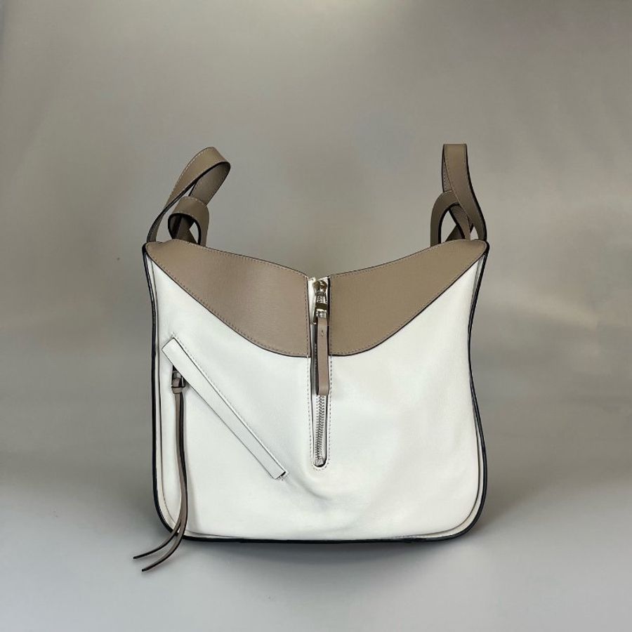 LOEWE 綠拚白HAMMOCK吊床包小號-2