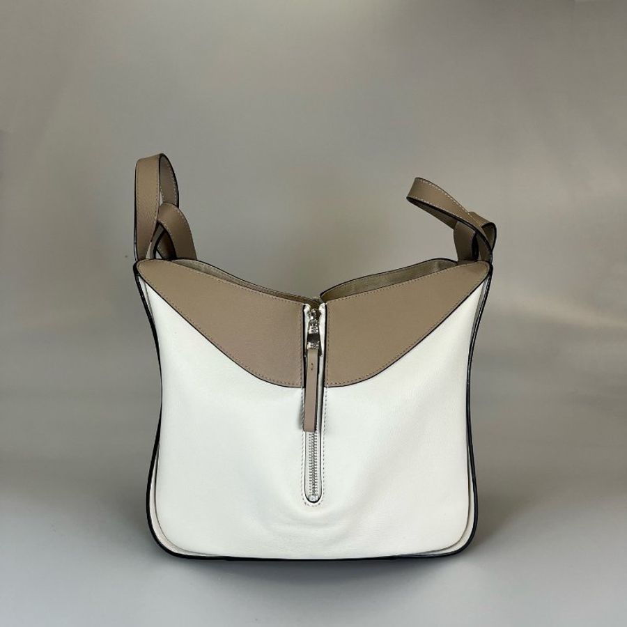LOEWE 綠拚白HAMMOCK吊床包小號-3