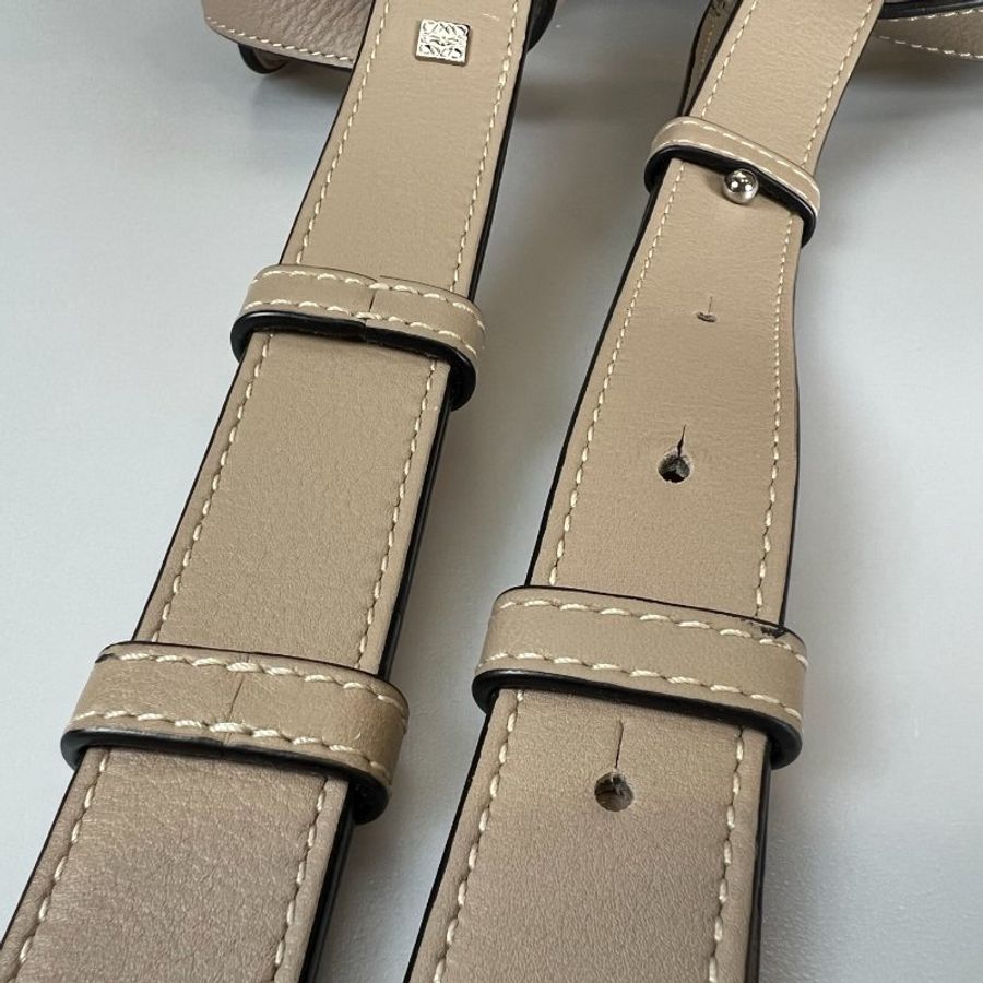 LOEWE 綠拚白HAMMOCK吊床包小號-10