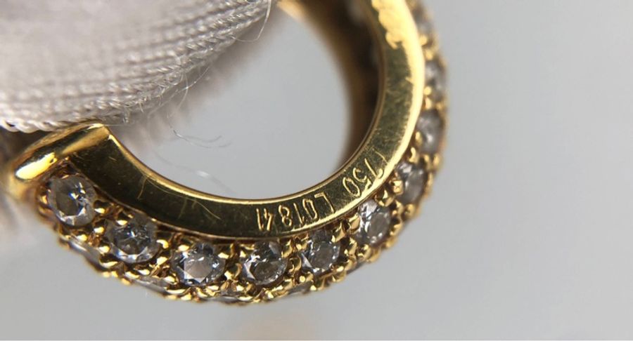cartier 钻石耳钉-8