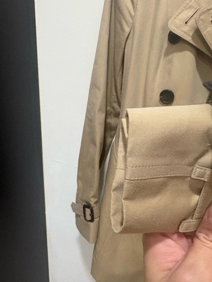 BURBERRY The Sandringham 中長版棉質風衣(卡其色)-5