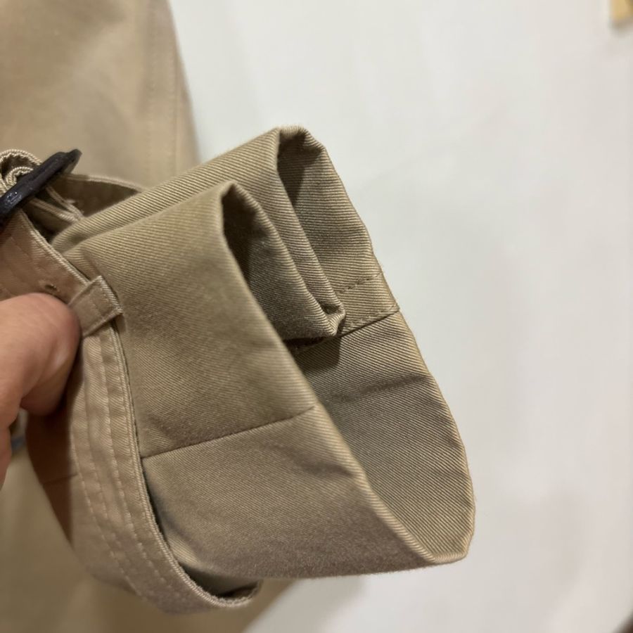BURBERRY The Sandringham 中長版棉質風衣(卡其色)-8
