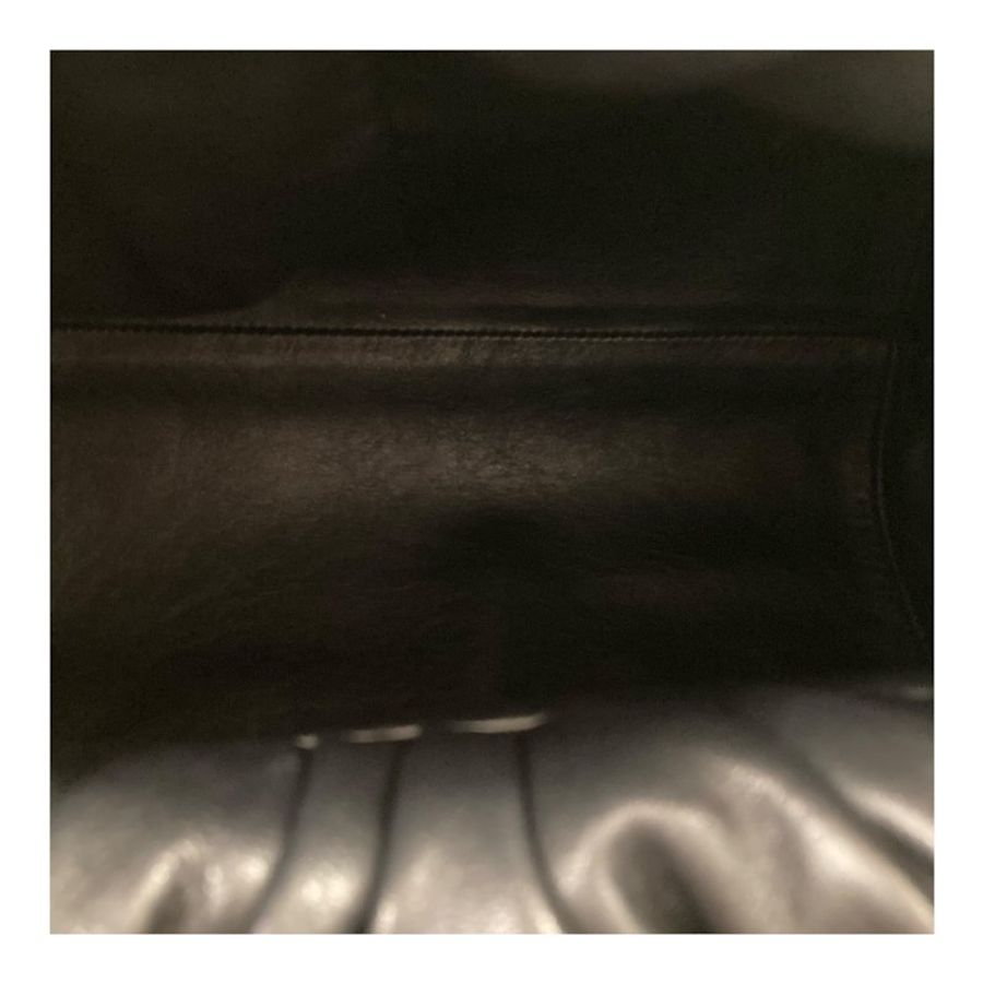 BOTTEGA VENETA 寶緹嘉 雲朵手提包 羊皮 黑色 銀釦-11