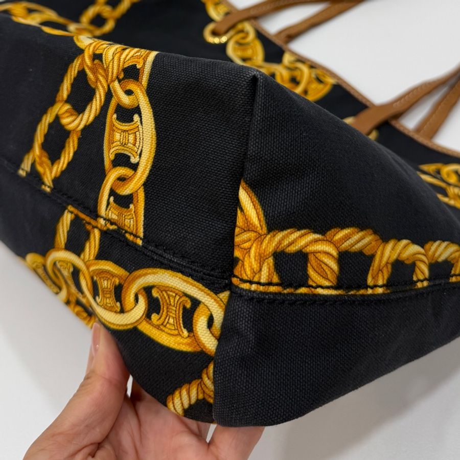 CELINE vintage 深藍 托特包 肩背包 手提包 購物包 購物袋 登機袋-28