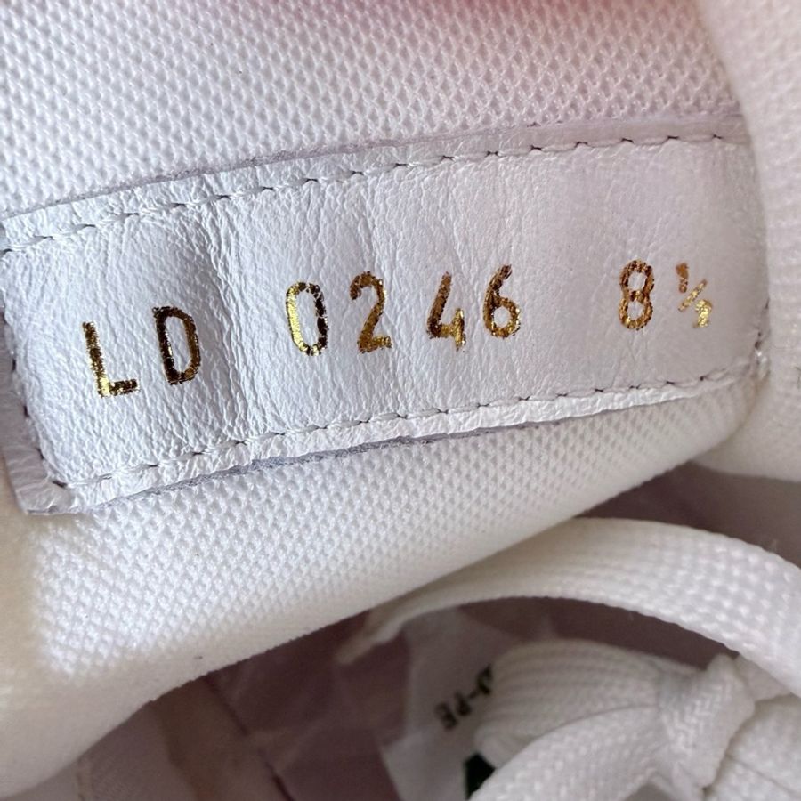 Louis Vuitton 路易威登 LV 26年6月新款Trainer 北卡藍 淺藍色漆皮 休閒板鞋 尺碼：42.5碼 8.5碼 僅試穿-6