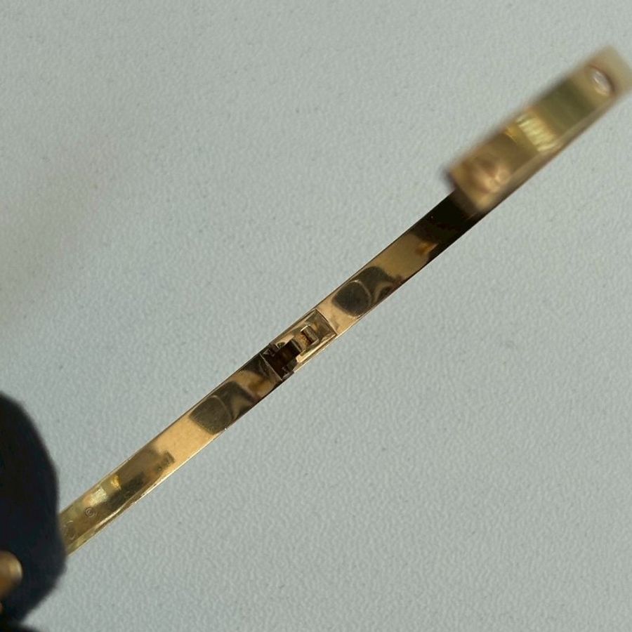 99新🆕 Cartier 卡地亞 LOVE手環 小型款6顆鑽石-9