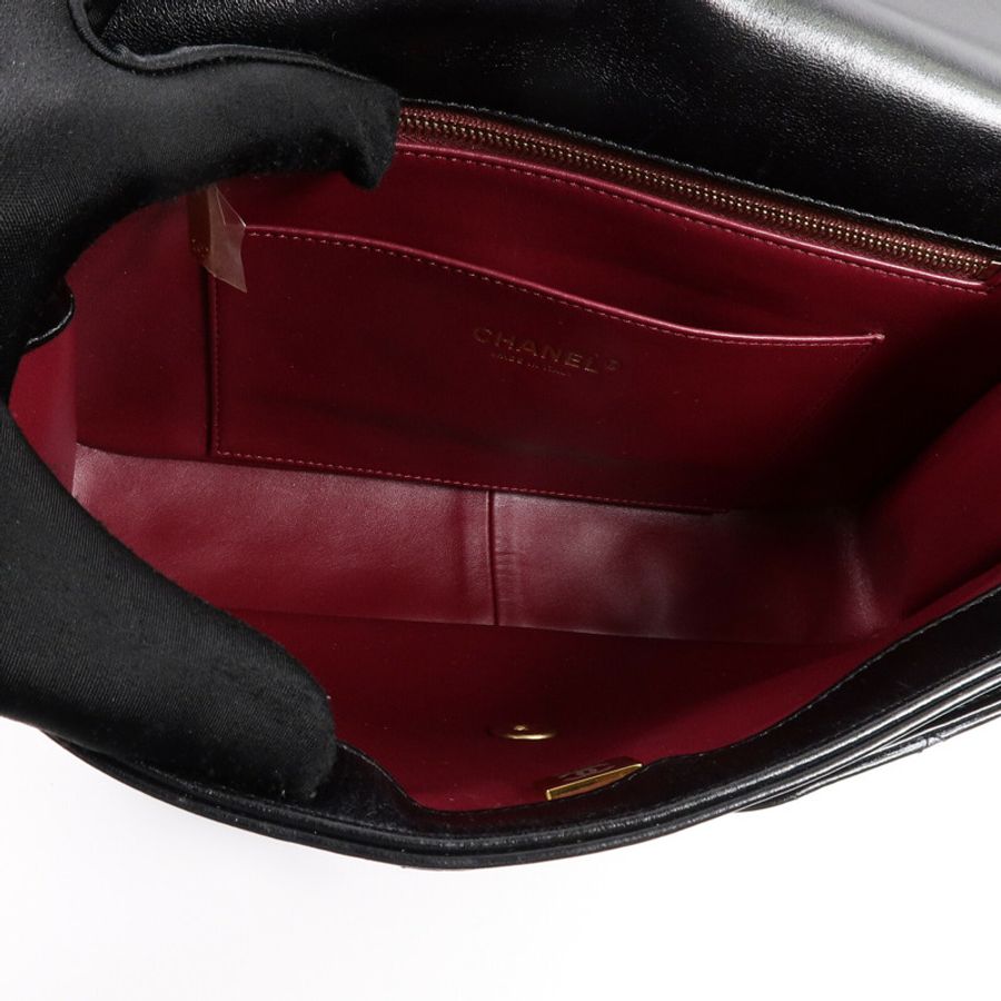 CHANEL 羊皮皮革Chain Shoulder Bag鏈帶肩背袋-4