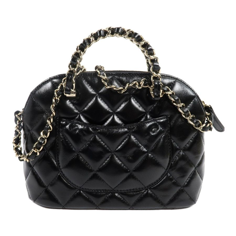 CHANEL 羊皮皮革2 Way Shoulder Bag鏈帶肩背袋-1