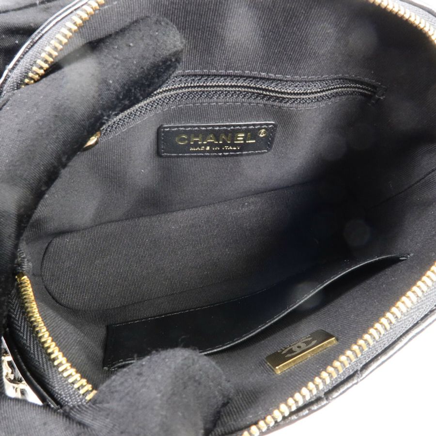 CHANEL 羊皮皮革2 Way Shoulder Bag鏈帶肩背袋-4
