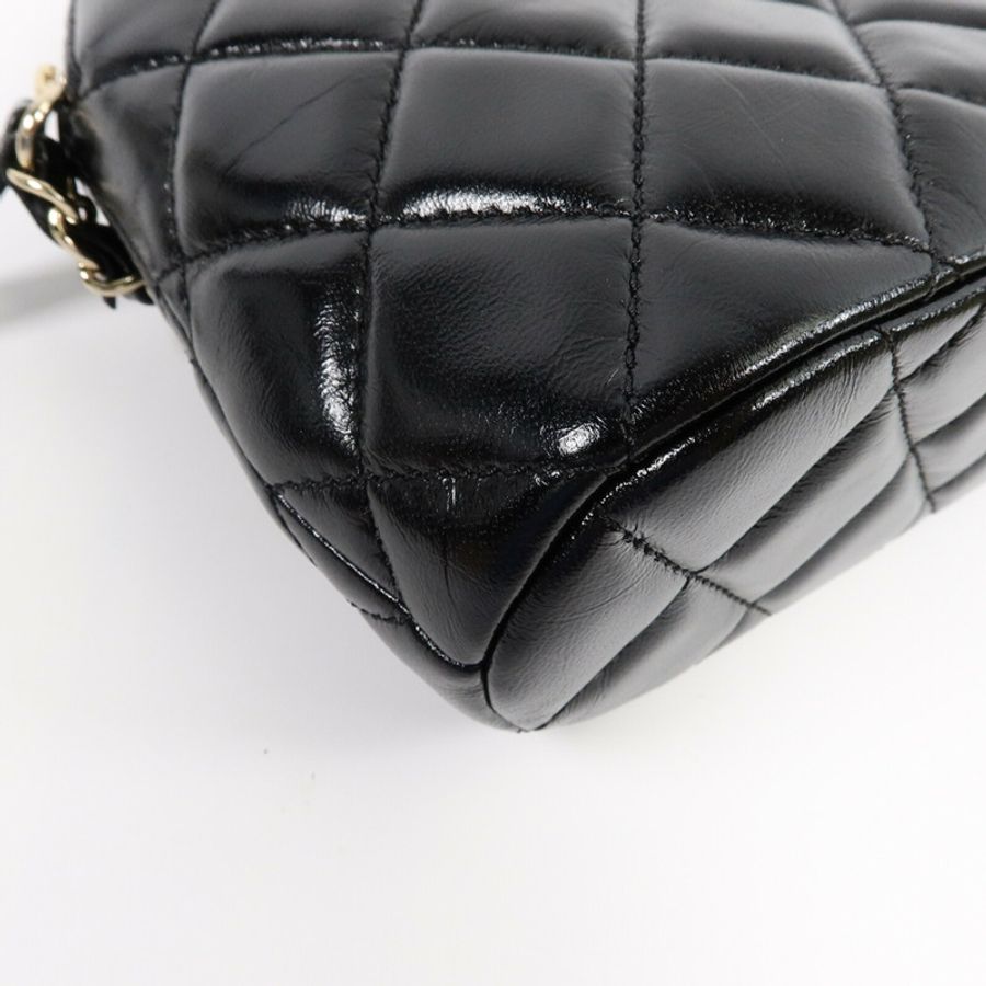 CHANEL 羊皮皮革2 Way Shoulder Bag鏈帶肩背袋-11