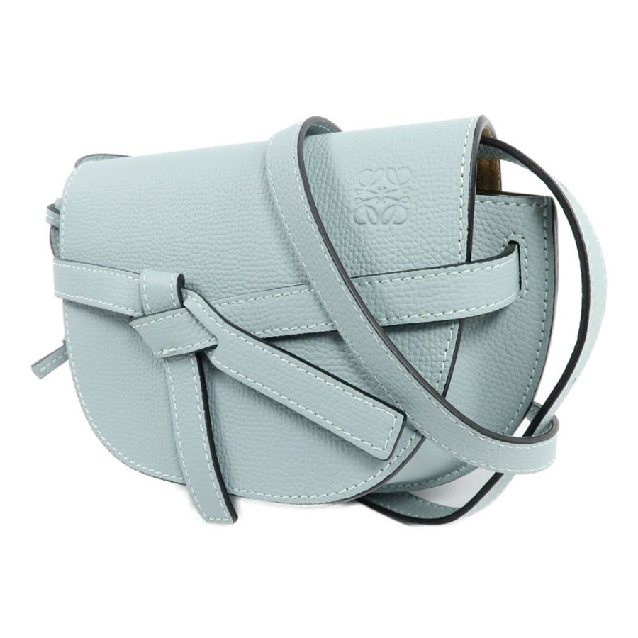 LOEWE 牛皮皮革Mini Gate Dual肩背袋-2