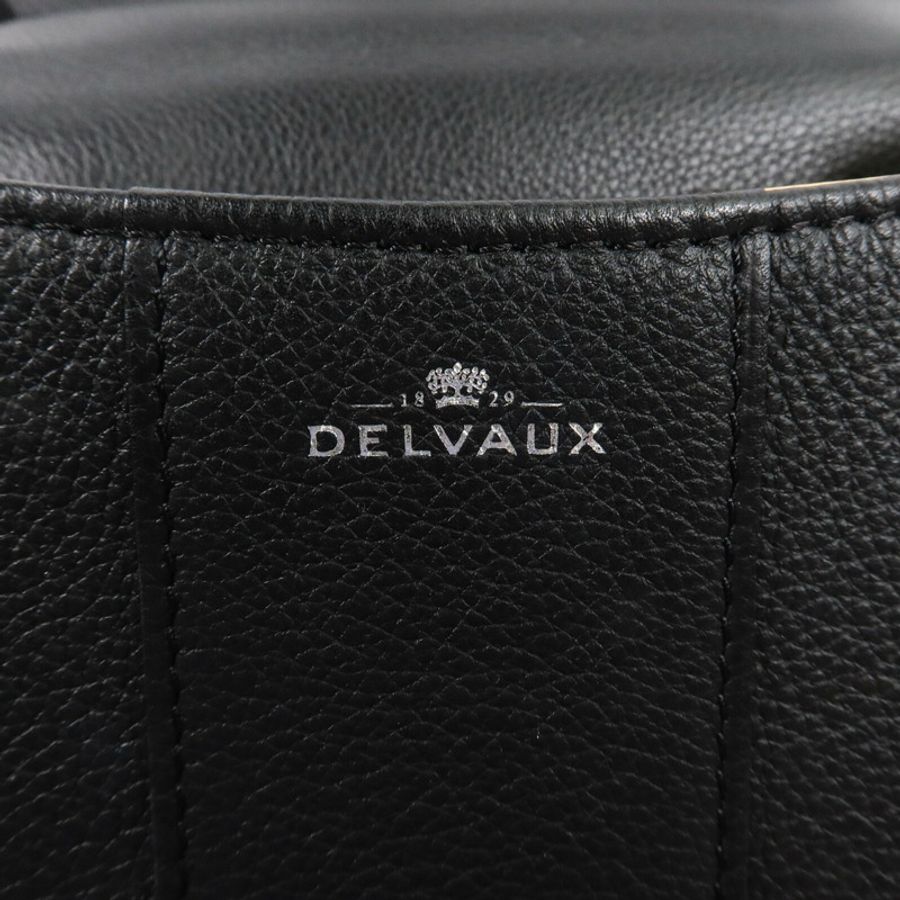 Delvaux 牛皮皮革Brillant Mini手挽肩背兩用袋-5