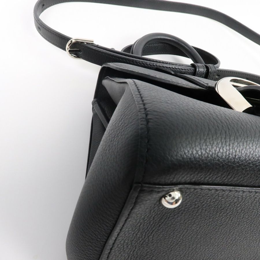 Delvaux 牛皮皮革Brillant Mini手挽肩背兩用袋-11