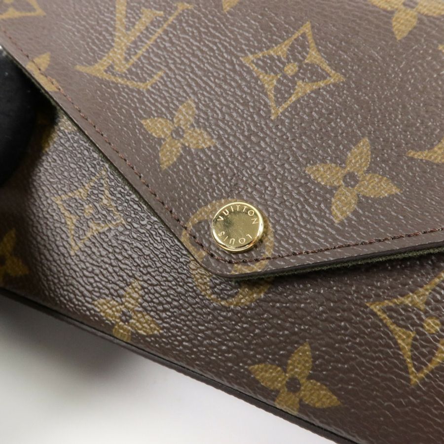 LOUIS VUITTON Monogram Felicie Strap & Go肩背袋-6