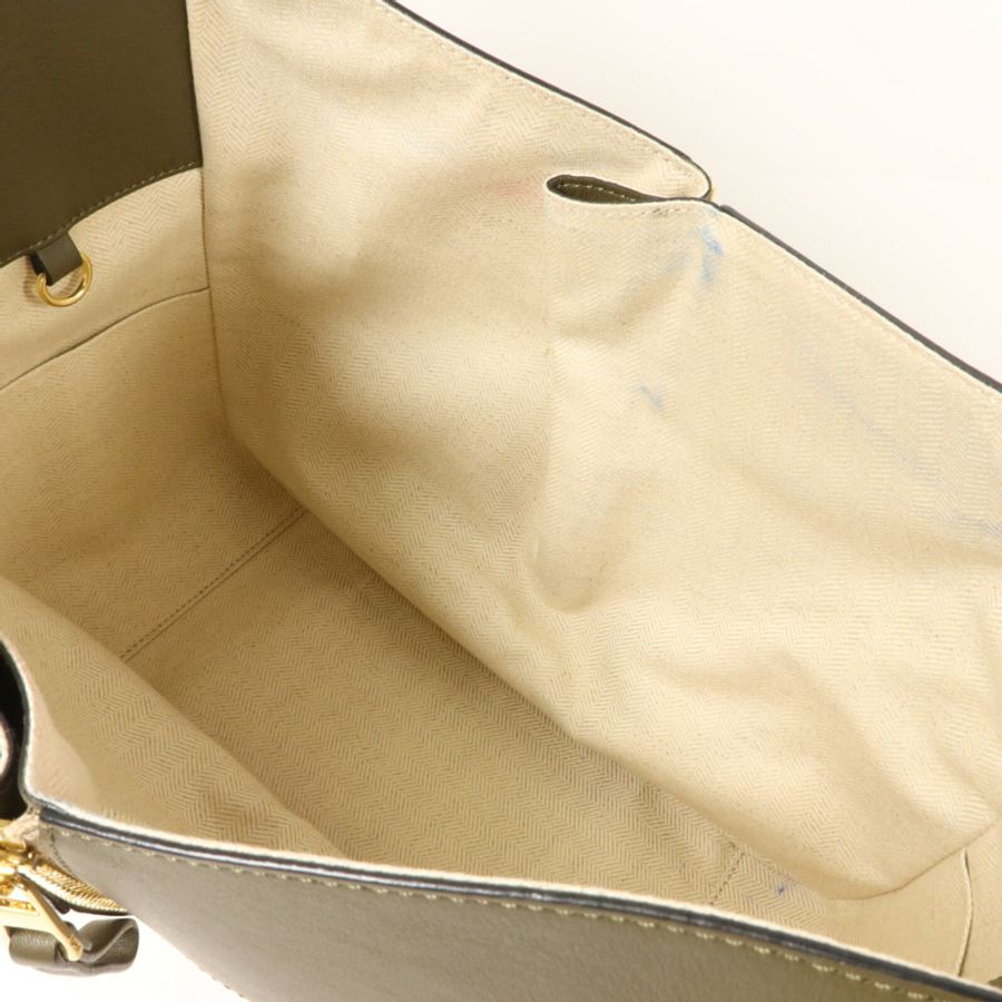LOEWE 牛皮皮革Hammock Small手挽肩背兩用袋-4