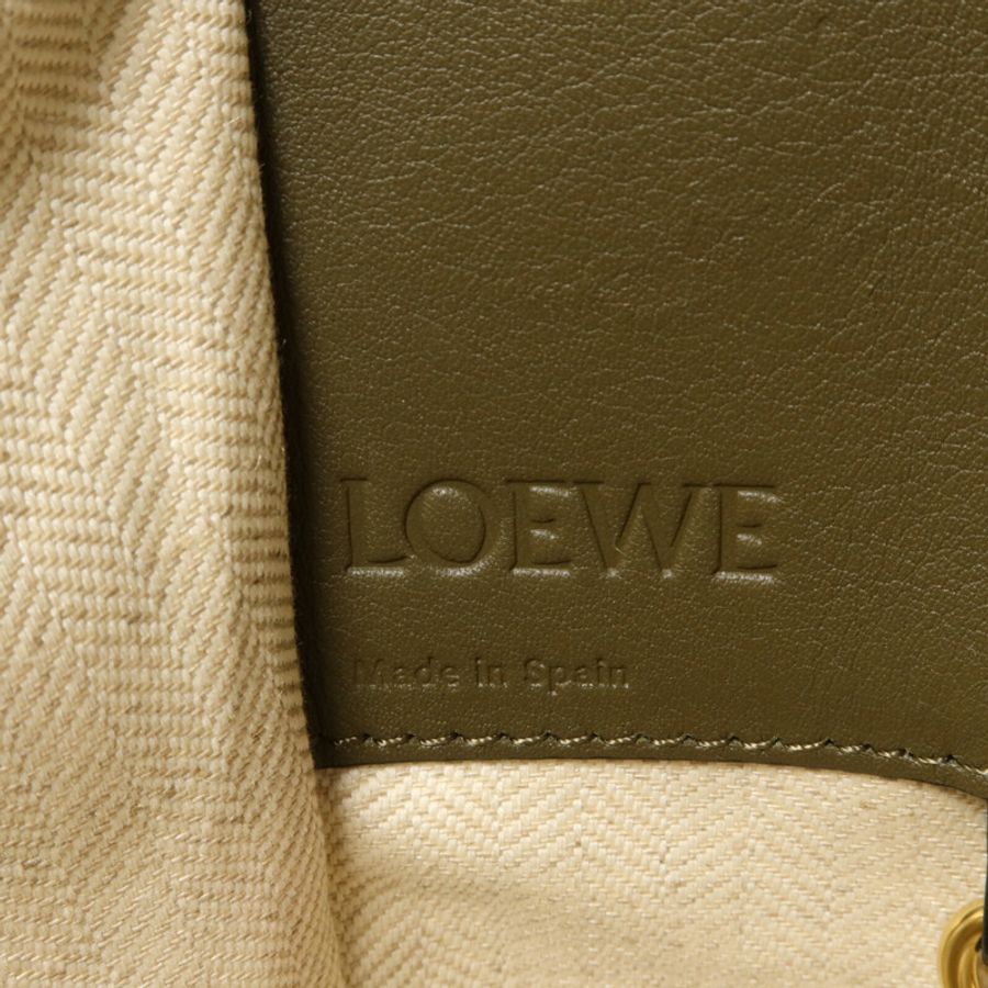 LOEWE 牛皮皮革Hammock Small手挽肩背兩用袋-5