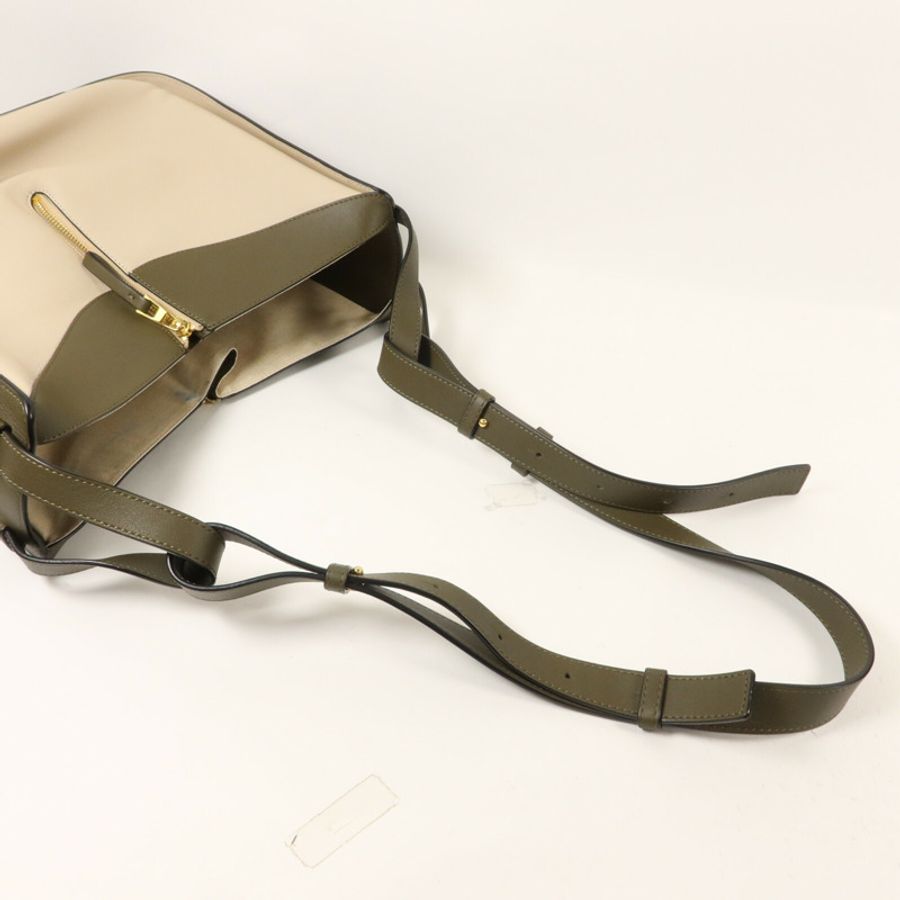 LOEWE 牛皮皮革Hammock Small手挽肩背兩用袋-7