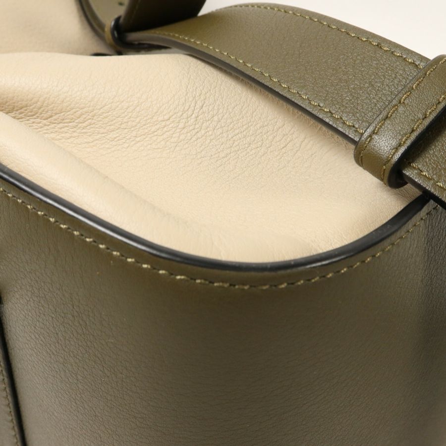 LOEWE 牛皮皮革Hammock Small手挽肩背兩用袋-12