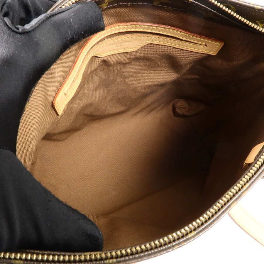 LOUIS VUITTON Monogram Cabas Piano金扣肩背袋-4
