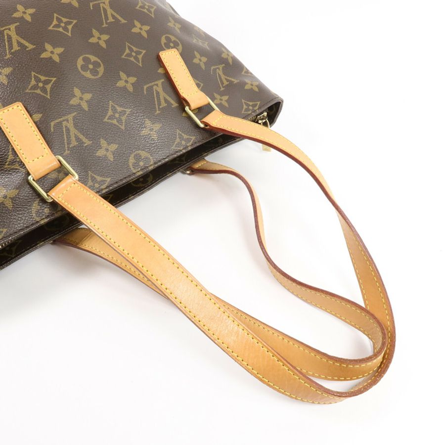 LOUIS VUITTON Monogram Cabas Piano金扣肩背袋-8