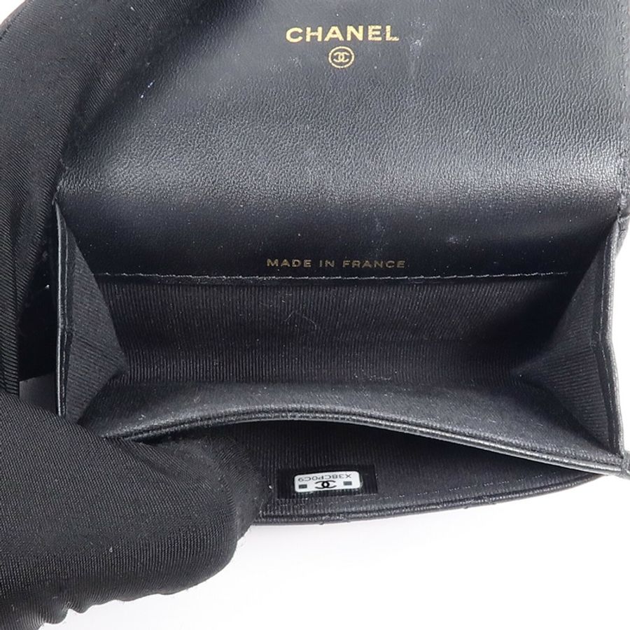 CHANEL 羊皮皮革Classic Flap Card Holder卡片套-4