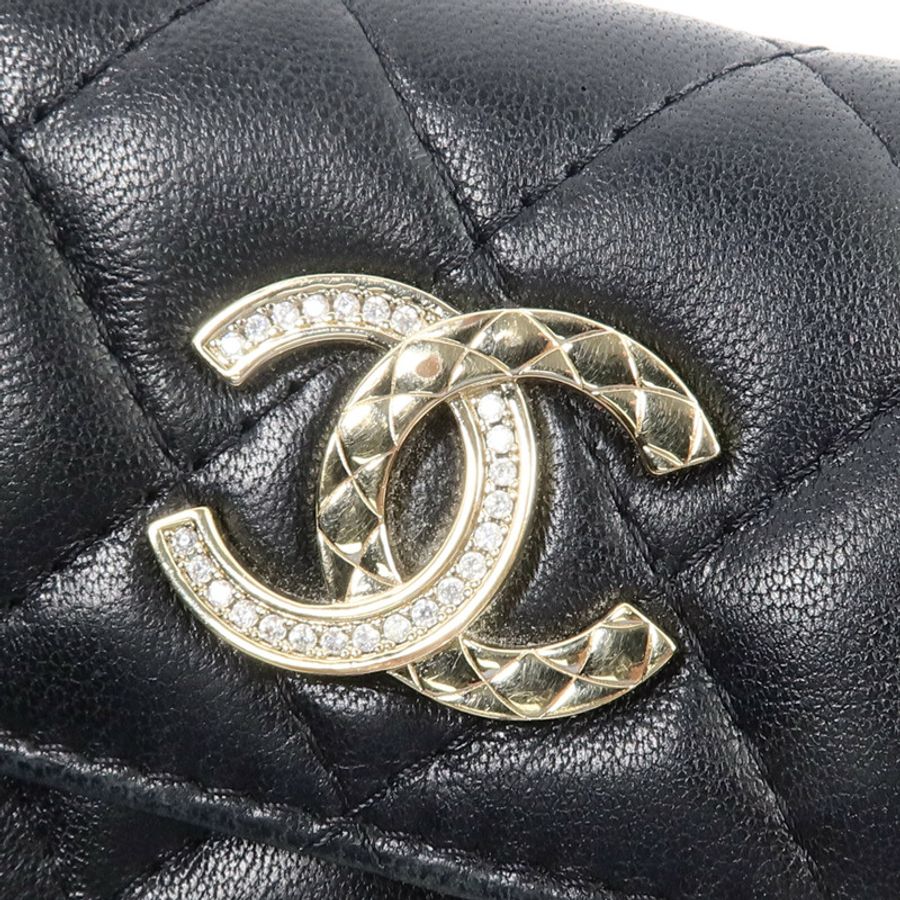 CHANEL 羊皮皮革Classic Flap Card Holder卡片套-7