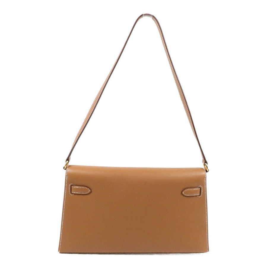 HERMES MadameKelly Elan肩背袋Gold-1