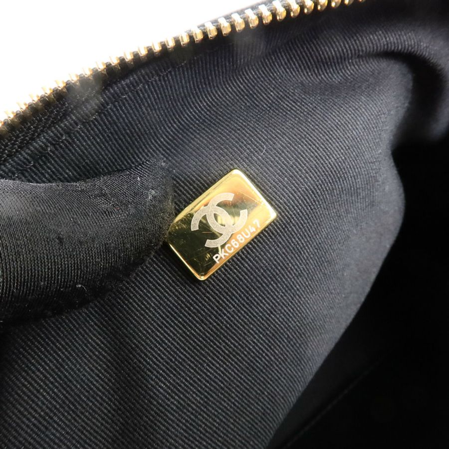 CHANEL 羊皮皮革Hobo Bag鏈帶肩背袋-7