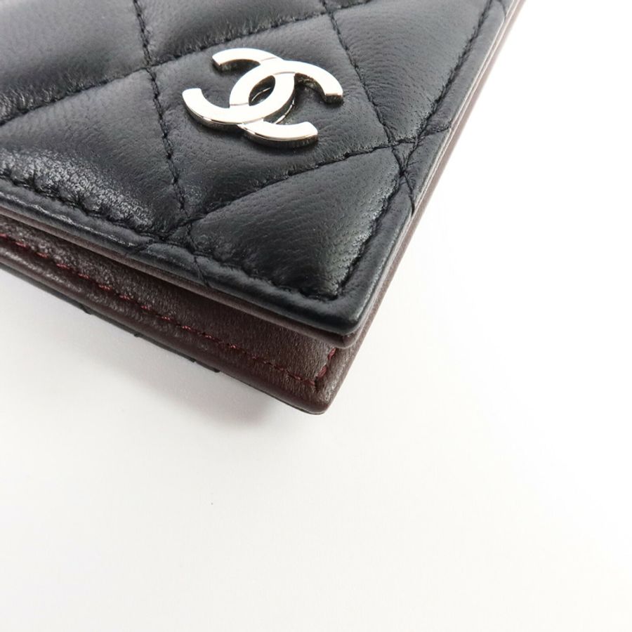 CHANEL 羊皮皮革Classic Quilted Card Holder卡片套-8