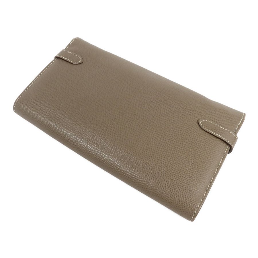 HERMES Epsom皮革Kelly Wallet長錢包-3