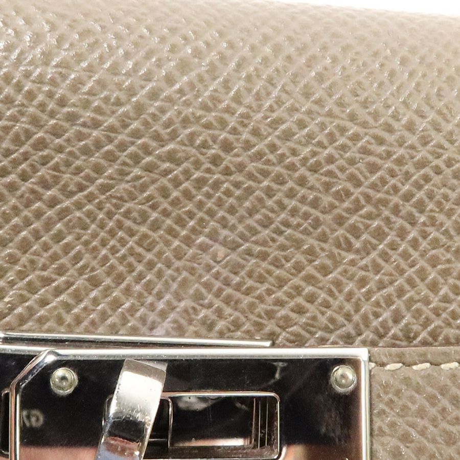 HERMES Epsom皮革Kelly Wallet長錢包-14