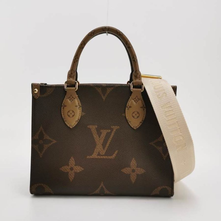 Louis Vuitton (LV) Onthego小號老花滿印子母包斜挎包肩背包晶片款-8