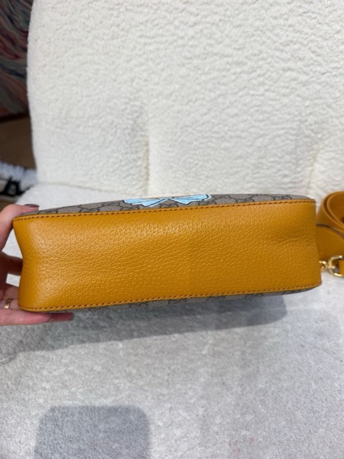 Gucci古馳x KAI 聯名款泰迪熊老花相機包-5