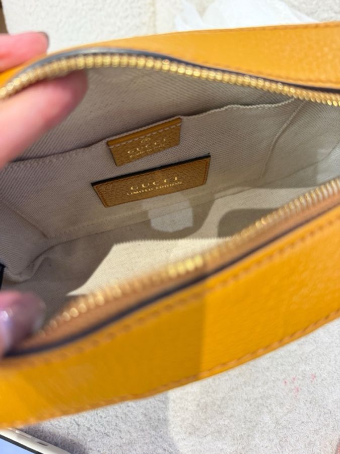 Gucci古馳x KAI 聯名款泰迪熊老花相機包-7