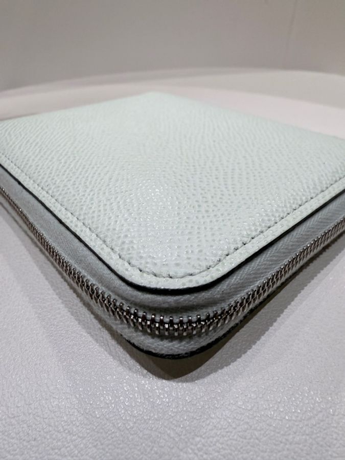 Hermes✨silk in 絲巾短夾拉鍊錢包 B刻-13