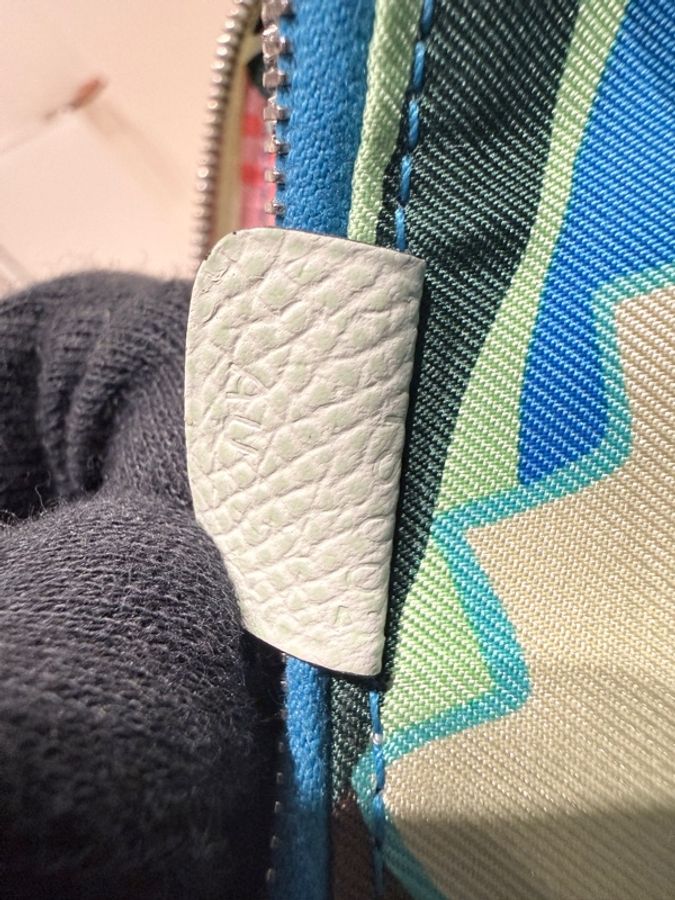 Hermes✨silk in 絲巾短夾拉鍊錢包 B刻-39