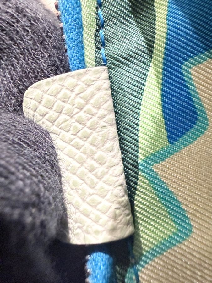 Hermes✨silk in 絲巾短夾拉鍊錢包 B刻-41