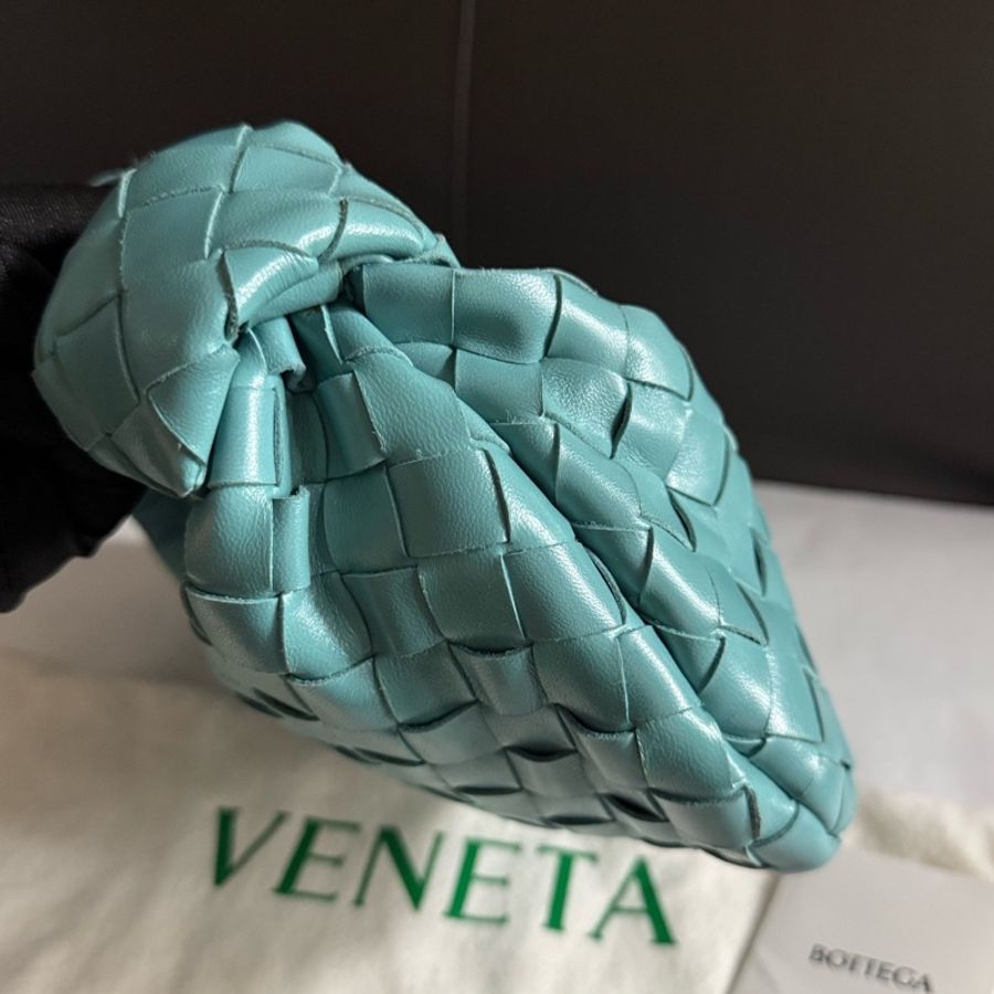 Bottega Veneta葆蝶家 BV編織小羊皮餃子包手提包 有塵袋-3