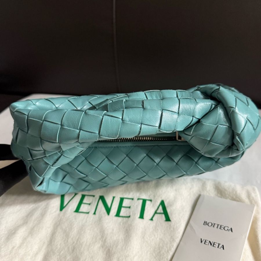 Bottega Veneta葆蝶家 BV編織小羊皮餃子包手提包 有塵袋-4