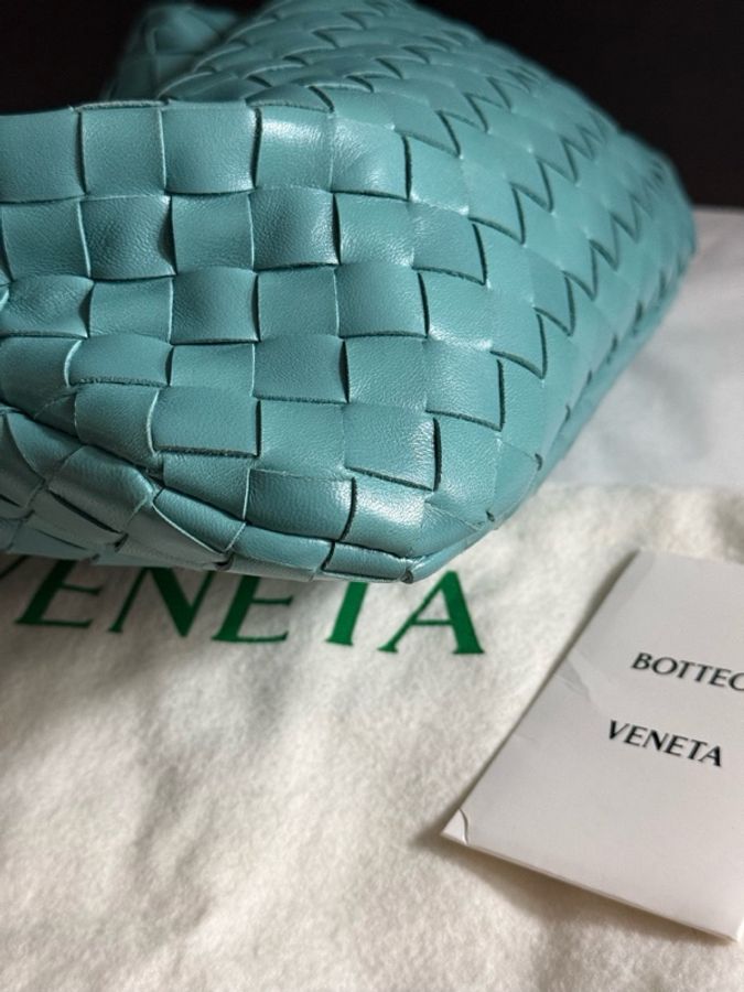 Bottega Veneta葆蝶家 BV編織小羊皮餃子包手提包 有塵袋-7