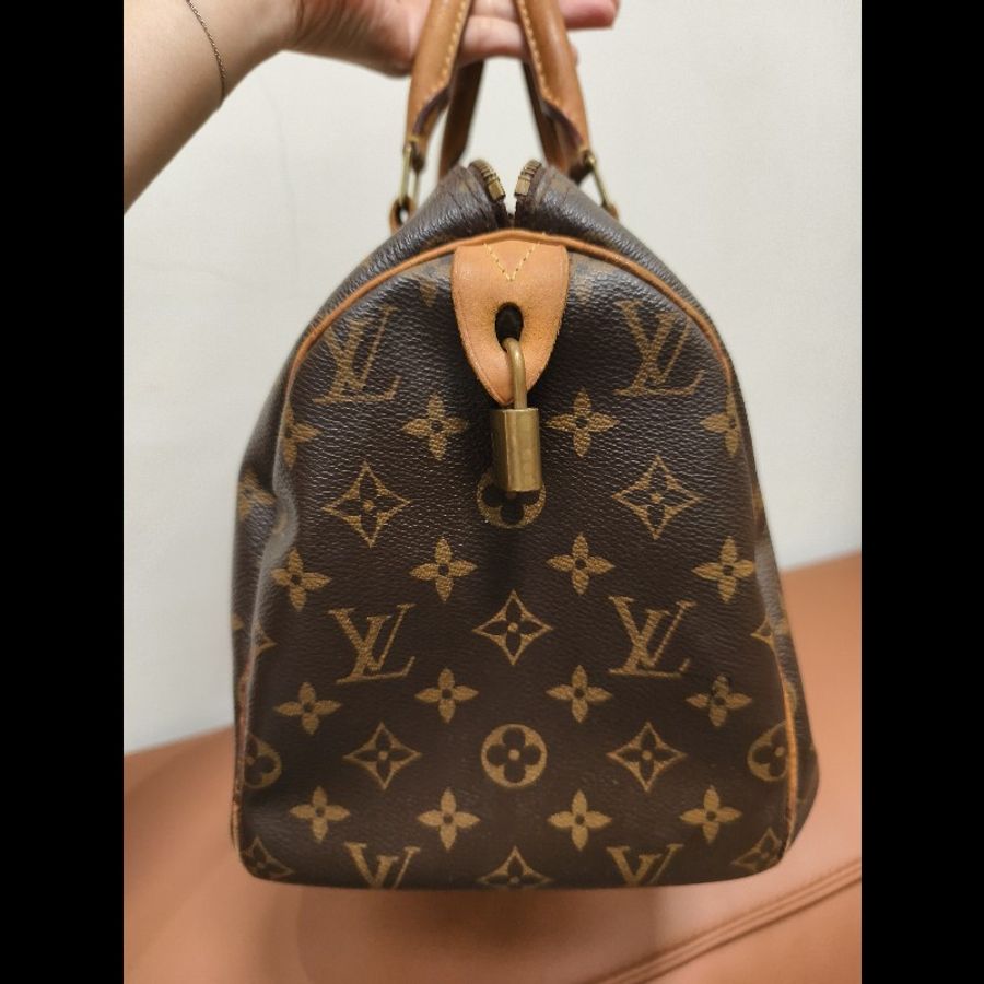 LOUIS VUITTON SPEEDY 30 路易威登波士頓包-4