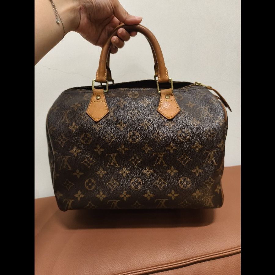 LOUIS VUITTON SPEEDY 30 路易威登波士頓包-5