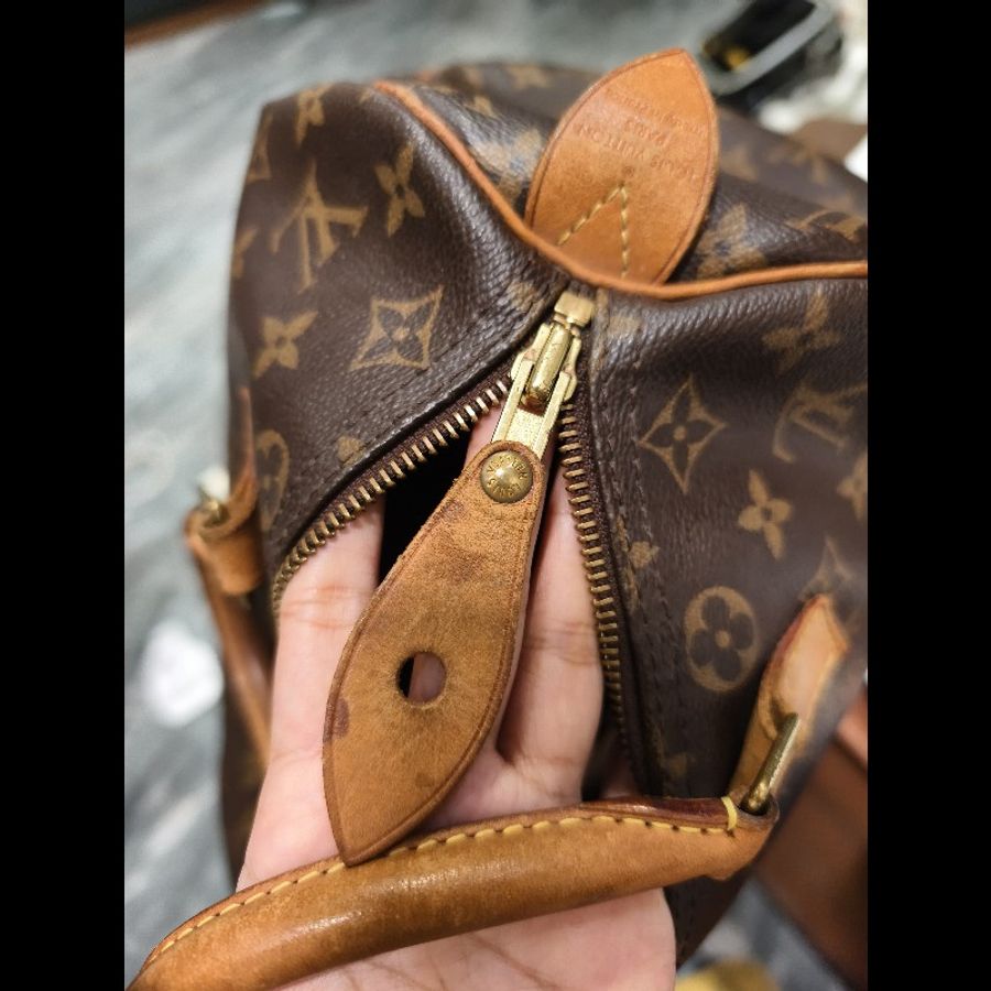 LOUIS VUITTON SPEEDY 30 路易威登波士頓包-22