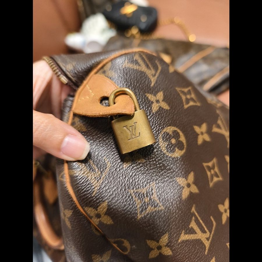 LOUIS VUITTON SPEEDY 30 路易威登波士頓包-27