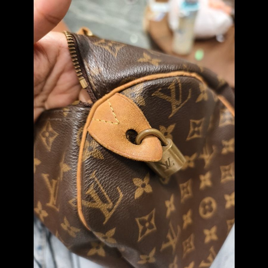 LOUIS VUITTON SPEEDY 30 路易威登波士頓包-32