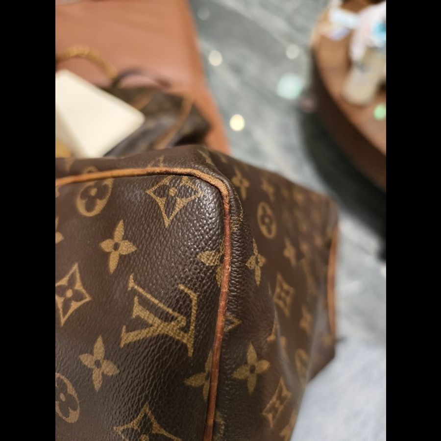 LOUIS VUITTON SPEEDY 30 路易威登波士頓包-33