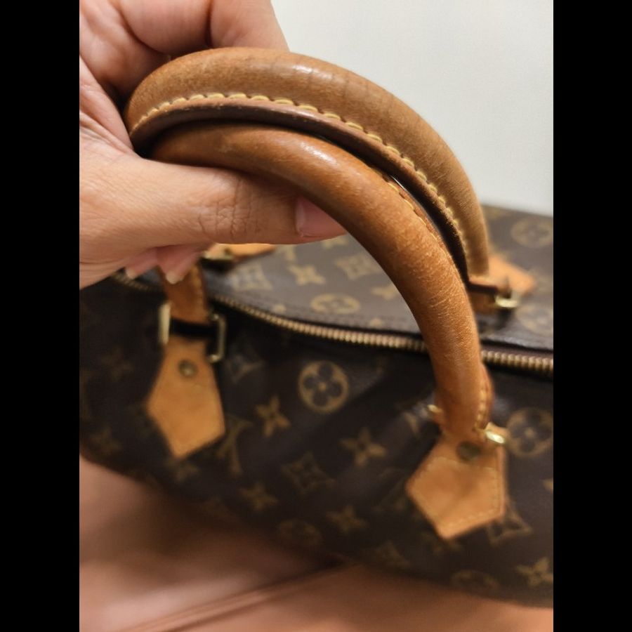 LOUIS VUITTON SPEEDY 30 路易威登波士頓包-35